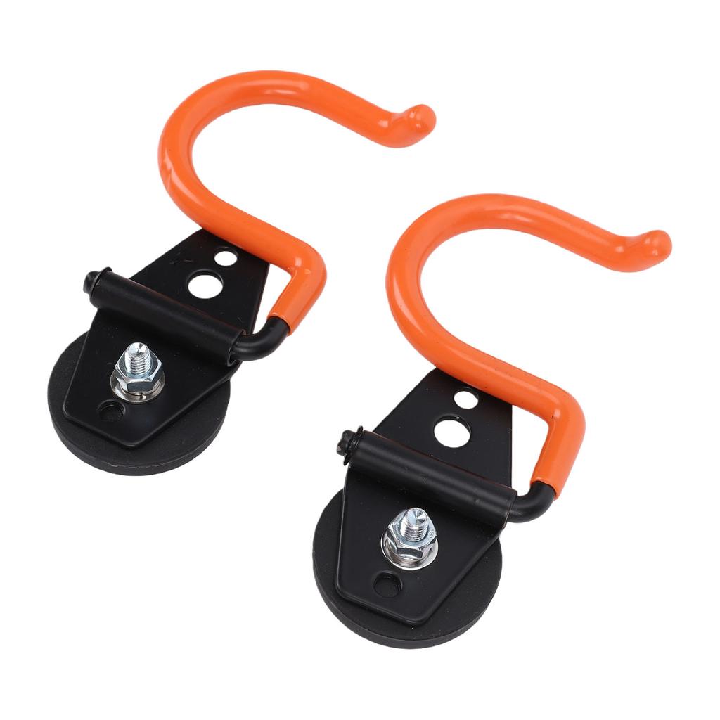2Pcs Magnet Garage Hooks Heavy Duty Steel Strong Large for Power Drill Tools Hose Pegboard Workshop Storage Holder for