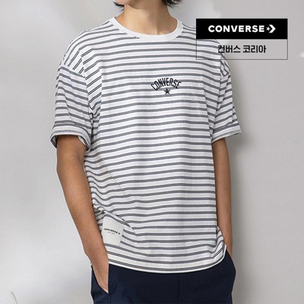 

Converse STripe Logo Loose FiT T shirT Ucj690 W2y 90