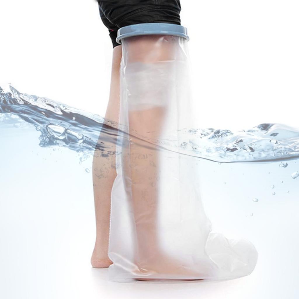 Adult Waterproof Leg Cast Cover Wound Fracture Bandage Dressing Protector for Shower 106cm