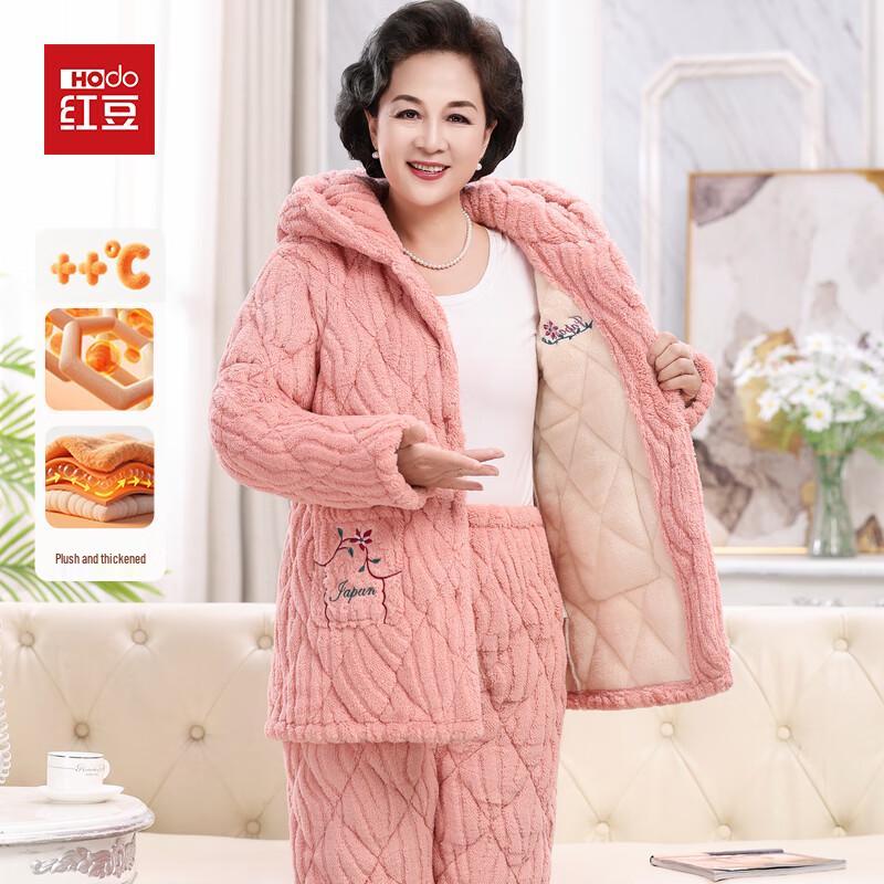 

Женский зимний пижамный комплект Hodo из кораллового флиса L