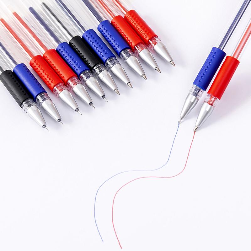European Standard Neutral Signature Pen, 0.5mm Refill, Red/Blue/Black Ink, Office Stationery