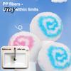 Scrubbing Sponge for Kitchen Non-Scratch Cleaning Scrubber Ball, Gentle Reusable Stain Removal Sponge, Household Dirt Deep Tool Ceramic