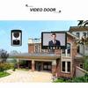 7in Doorbell Camera Color HD CMOS Intelligent Visual Doorbell with Call Intercom Unlock Surveillance Function