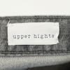 Upper Hights Made In Japan Tapered Denim Pants 24 Gray Jeans Women Used