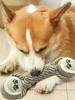 1 Piece of Indestructible Teeth Cleaning Pet Toy, Dog Chew Durable Toy, Cat and Dog Teeth Cleaning Supplies