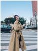 Women's Mid-Length Trench Coat: 2023 Korean High-End Casual Loose British Style Autumn Outerwear