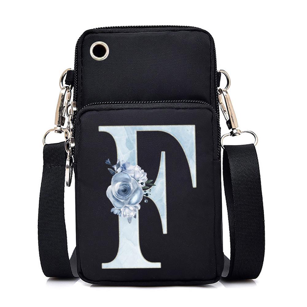 Letter Printing Go Out Portable Messenger Bag Shoulder Bag Men And Women Casual Simple
