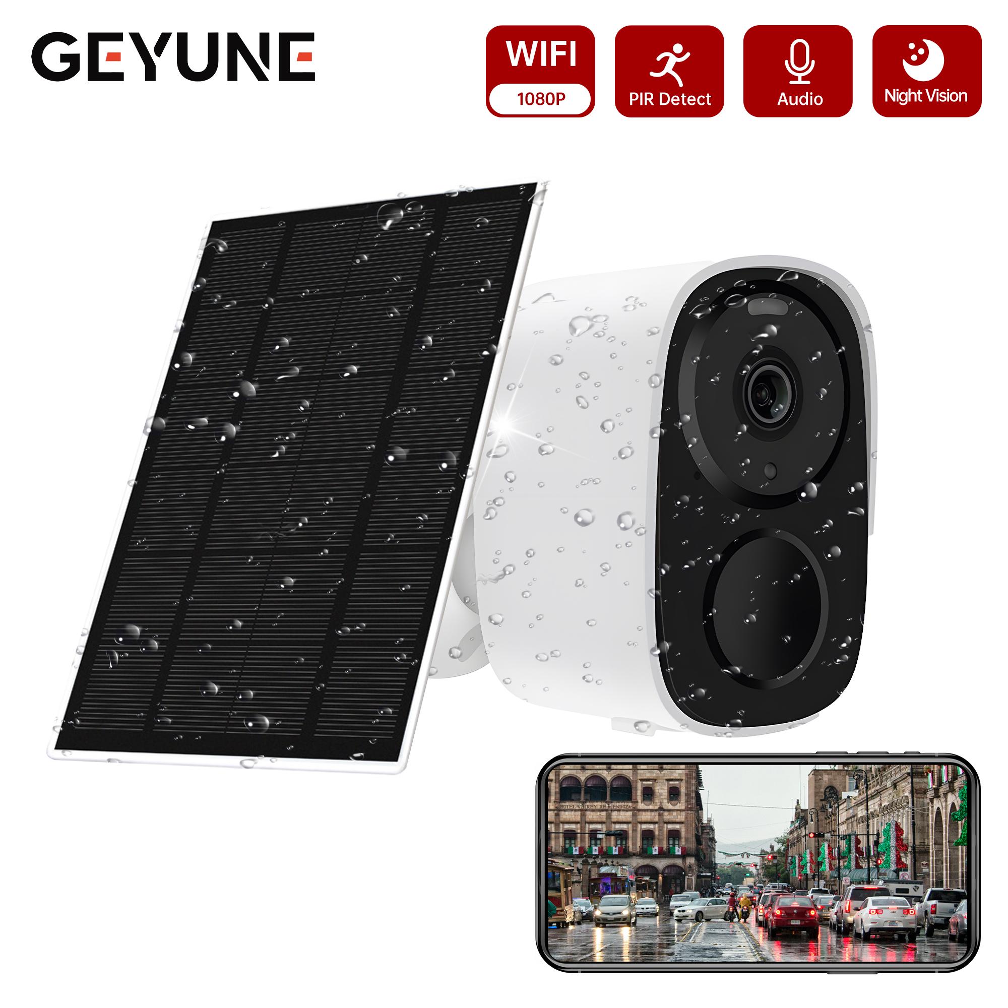 

4MP WiFi Solar Battery Camera Low Powered Wireless Outdoor PIR Human Detection Security Surveillance Cameras long time standby Only Camera Solar спокійна колірна