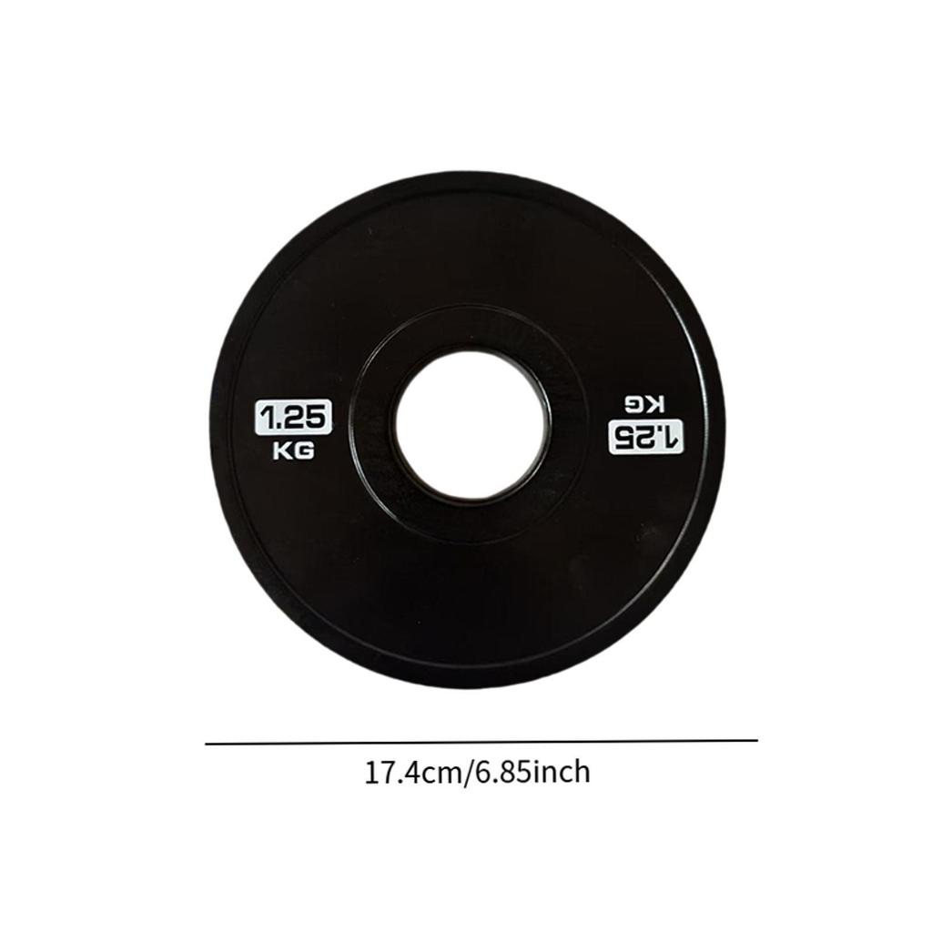 2x Accessories Weight Plates Fits 5cm Barbells for Home Gym Multifunctional