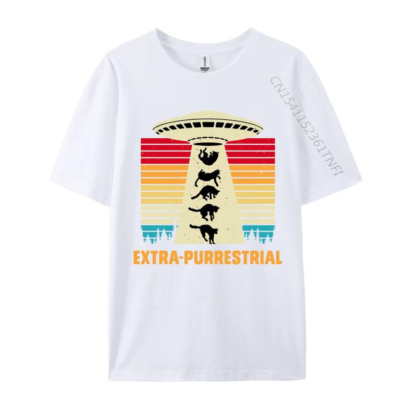 Cat Ufo Alien Abduction Tshirts Tops Tee Funny Abduction Joke Tee For Guys Men Top Tshirts Slim Fit Vintage S