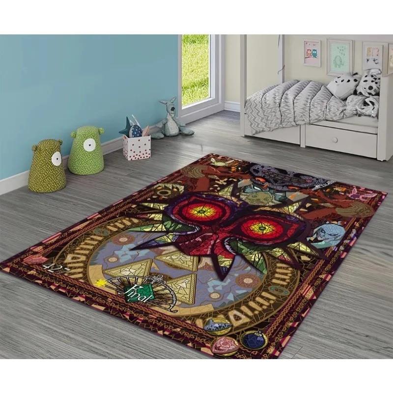 Creative Legend Pattern Carpet Non-slip Multi Function Mat for Living Room Rug Entrance Floor Rug Home Kitchen Hallway Decor