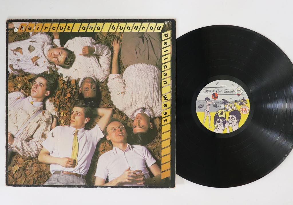 LP Record HAIRCUT ONE HUNDRED  Pelican West 204521 ARISTA 1982 Europe Rock Used