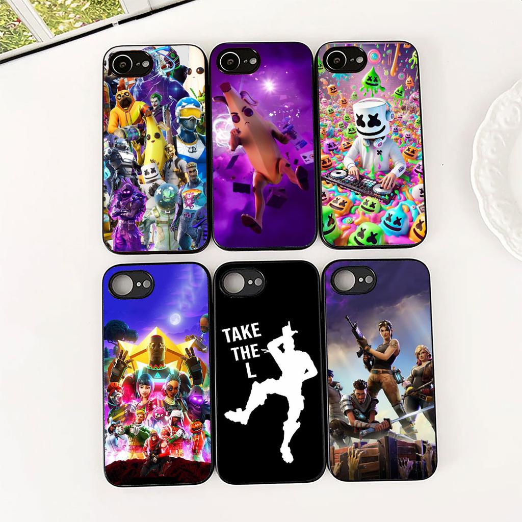 Game-F-ForTniTes-Wallpaper Phone Cover for Apple iPhone 17 14 15 16 Plus Pro Max 16E ProMax + 16Plus 14+ 16+ Protective Case