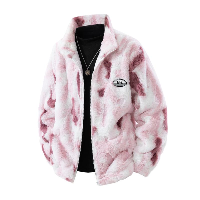 Autumn/Winter Unisex Plush Rabbit Fur Coat