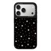 Stylish Polka Dot and Cross Flower MagSafe Case for Apple 17/15 Pro Max Phone