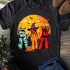 Funny Schnauzer Halloween Costume T-Shirt: Dog Lover Gift