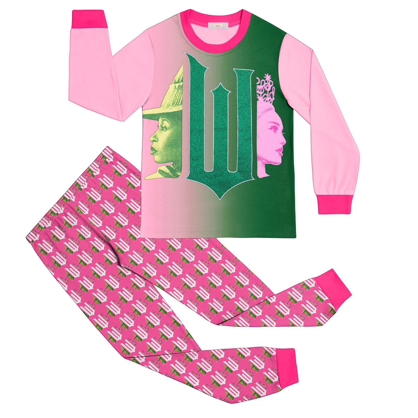 

Детский модный костюм юбка топ с круглым вырезом и длинными рукавами брюки 130 зелёный