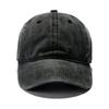 Men Women Washed Distressed Twill Cotton Baseball Cap Vintage Adjustable Dad Hat Fashionable Baseball Cap