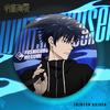 Jujutsu Kaisen Double Flash Badge Large Size Fushiguro Megumi 58mm Laser Fine Flash Tinplate Brooch Anime Merchandise
