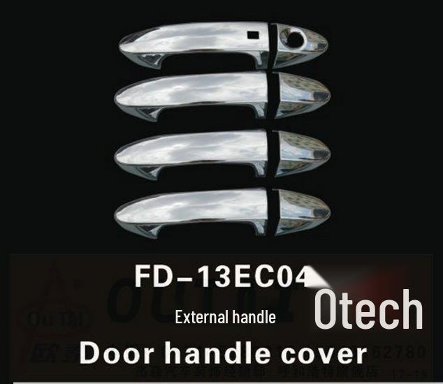 Ford Ecosport Door Handle and Bowl Modification Stickers