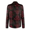 Women's Long Sleeve Cardigan V Neck Fashion Halloween Printed Shirt Lightweight  Casual Loose Thin Cardigans With Pockets