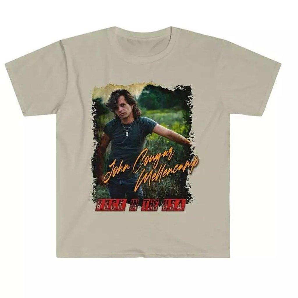 New John Mellencamp Gift For Fans Unisex S-5XL Shirt DN183 XXXL