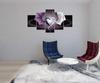 Dragon Canvas Wall Art: 5-Panel Wooden  Print, Fantasy Home Decor