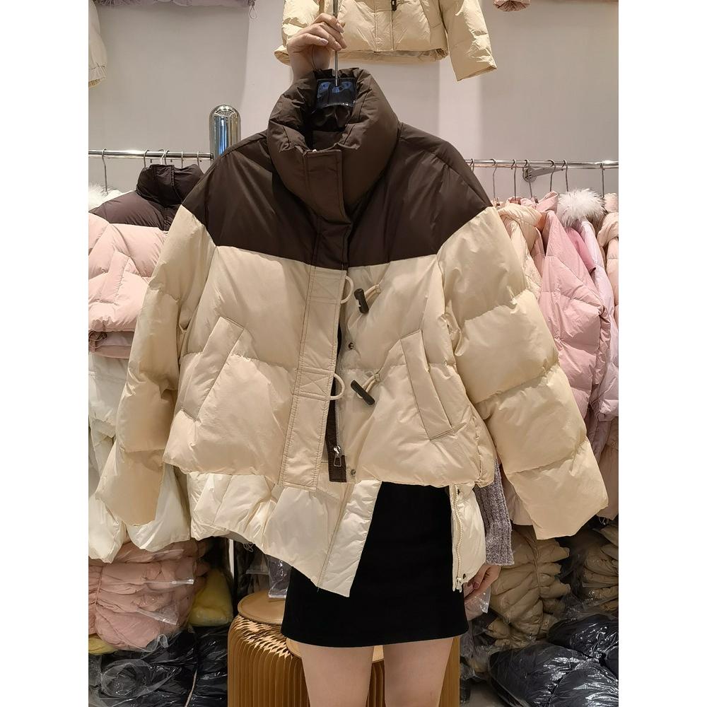 Cotton-padded Jacket Women's Winter Loose Thick Cotton-padded Jacket Fashion Padded Jacket Trend Casual Small Jacket