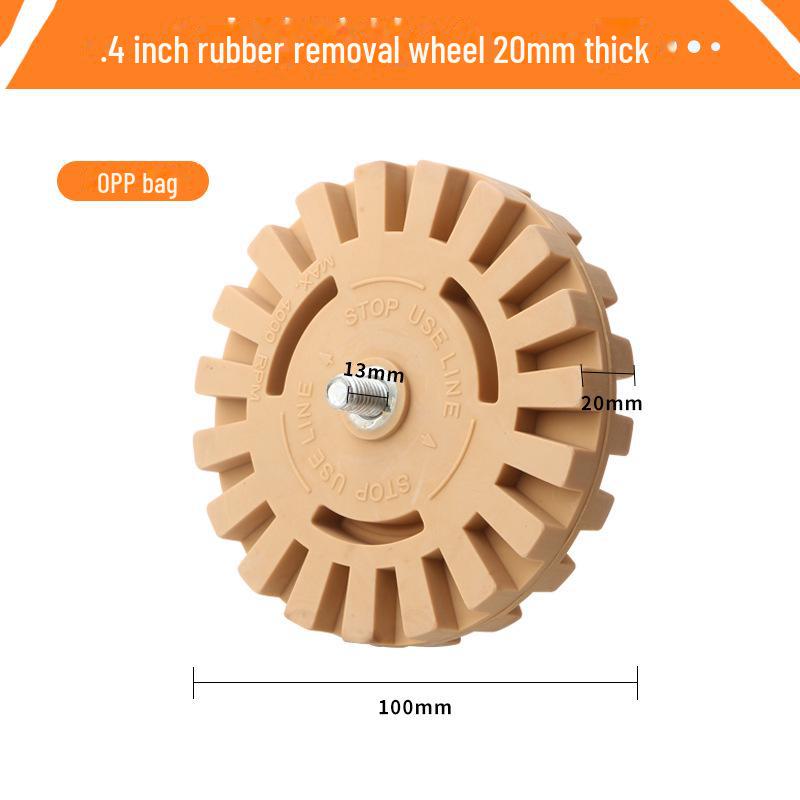 Pneumatic Glue & Paint Remover, 4-Inch Diameter, 20mm Thick
