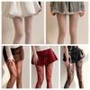 Vintage Hollowed Out Jacquard Pantyhose Fishnet Polka Dot Stockings Mesh Bow Stockings  Spicy Girls