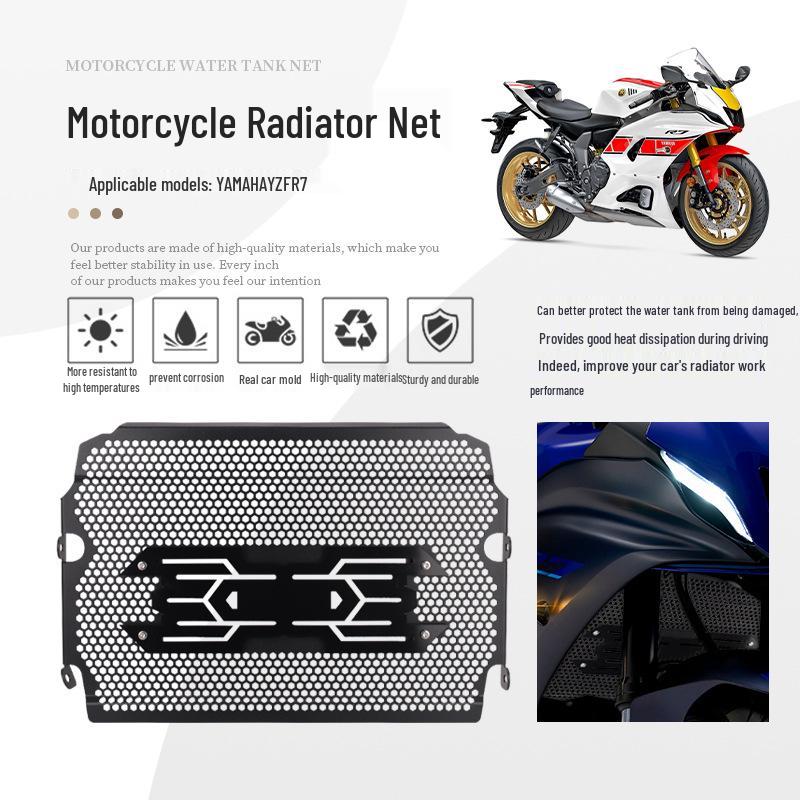 

YAMAHA YZF R7 Radiator Mesh Guard - Protective Cover for Water Cooler