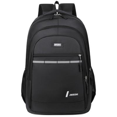 Men's Backpack with A High-end Feel, Large-capacity Travel Backpack, Multi-layered and Simple Business and Leisure Backpack