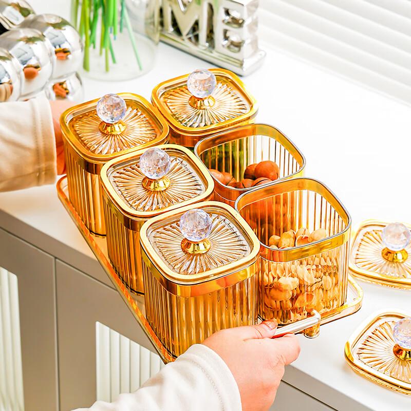 Multi-Grain Divided Sealed Food Storage Jar