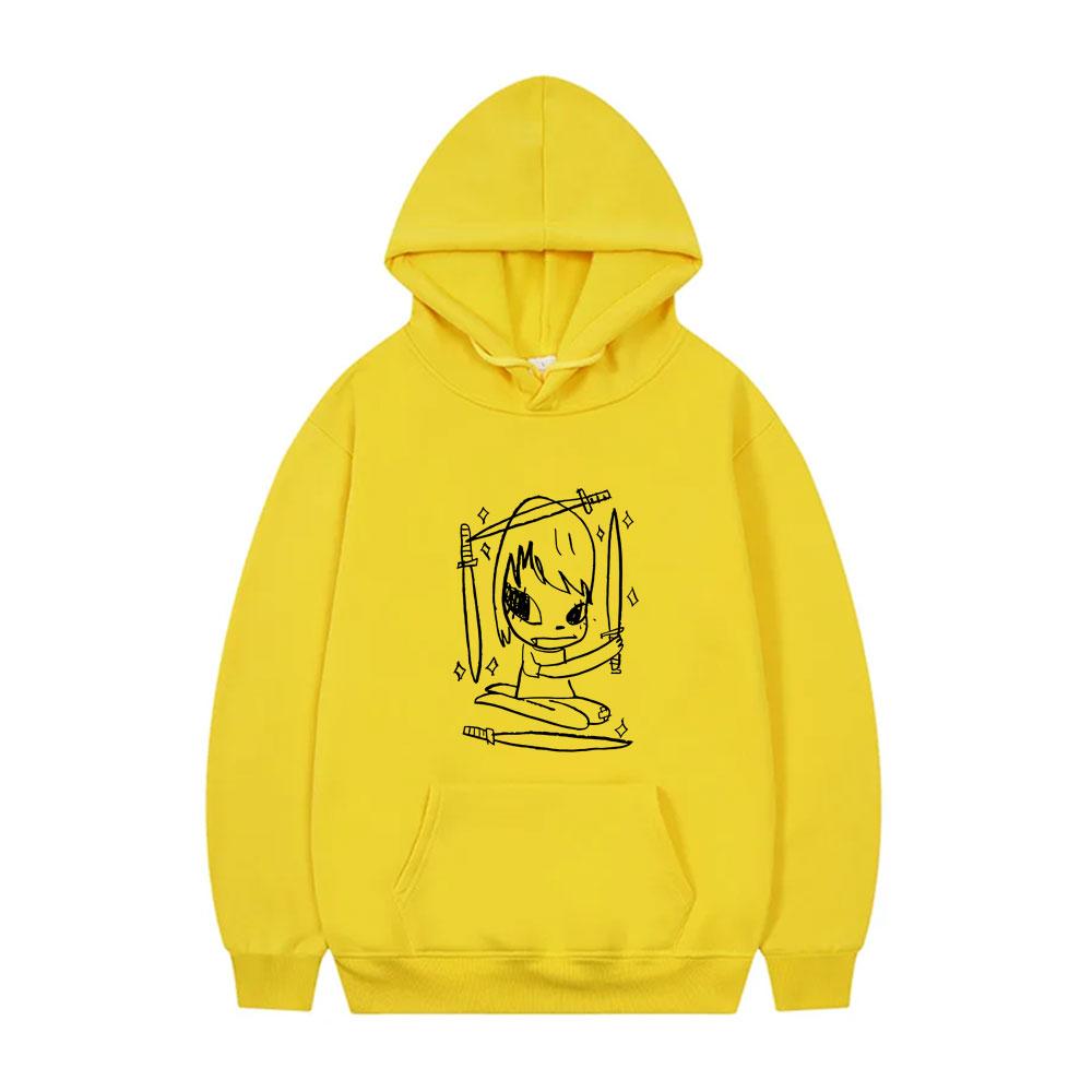 Yoshitomo Nara Graphic Hoodie Men Women Casual Oversized Hooded Sweatshirt Male Fashion Funny Streetwear Hoodies