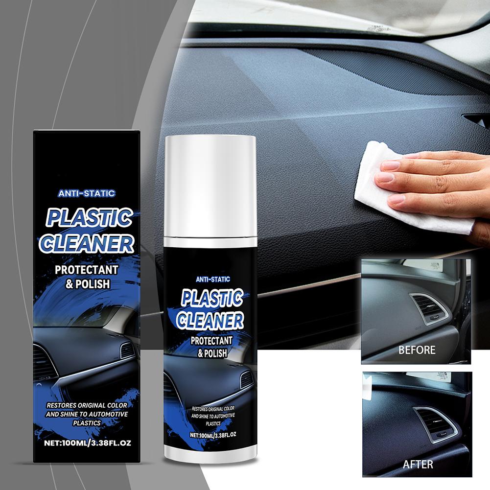 1-10PCS Car Plastic Refurbishment Agent - Interior Dashboard Cleaner & Anti-Wear Protector | 2-in-1 Renovation & Protection