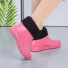 Winter non-slip thickened rain boots versatile casual waterproof shoes adult work overshoes outer wear rubber shoes kitchen rain shoes short tube
