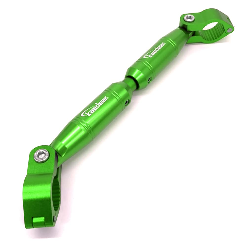 

Регулируемый мотоциклетный руль Kaedear подходит для стандартной длины руля с креплением-распоркой, алюминий, руль 22,2 мм, крепление, 330-200 мм, KDR-HB1 (зеленый) зелёный