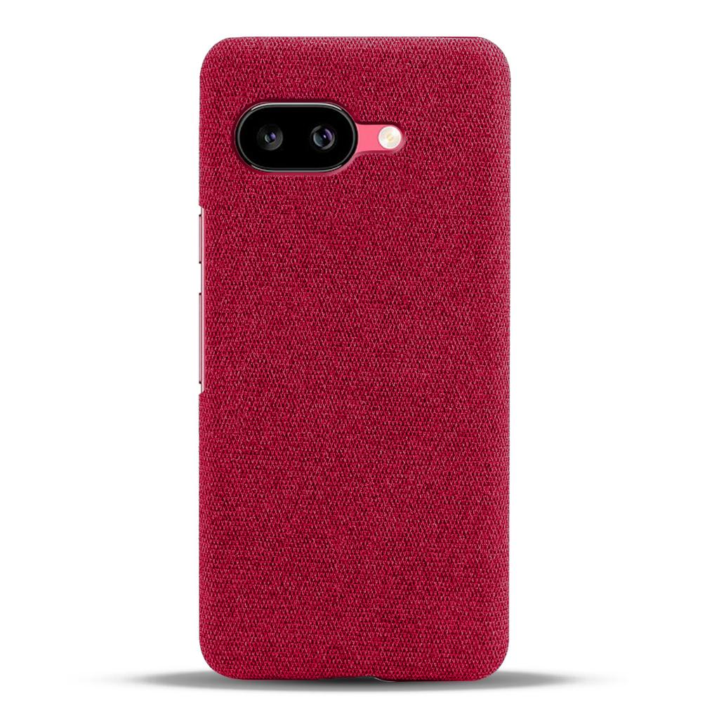 For Google Pixel 9a Phone Case Cloth Texture Anti-Scratch Protective PC Back Cover