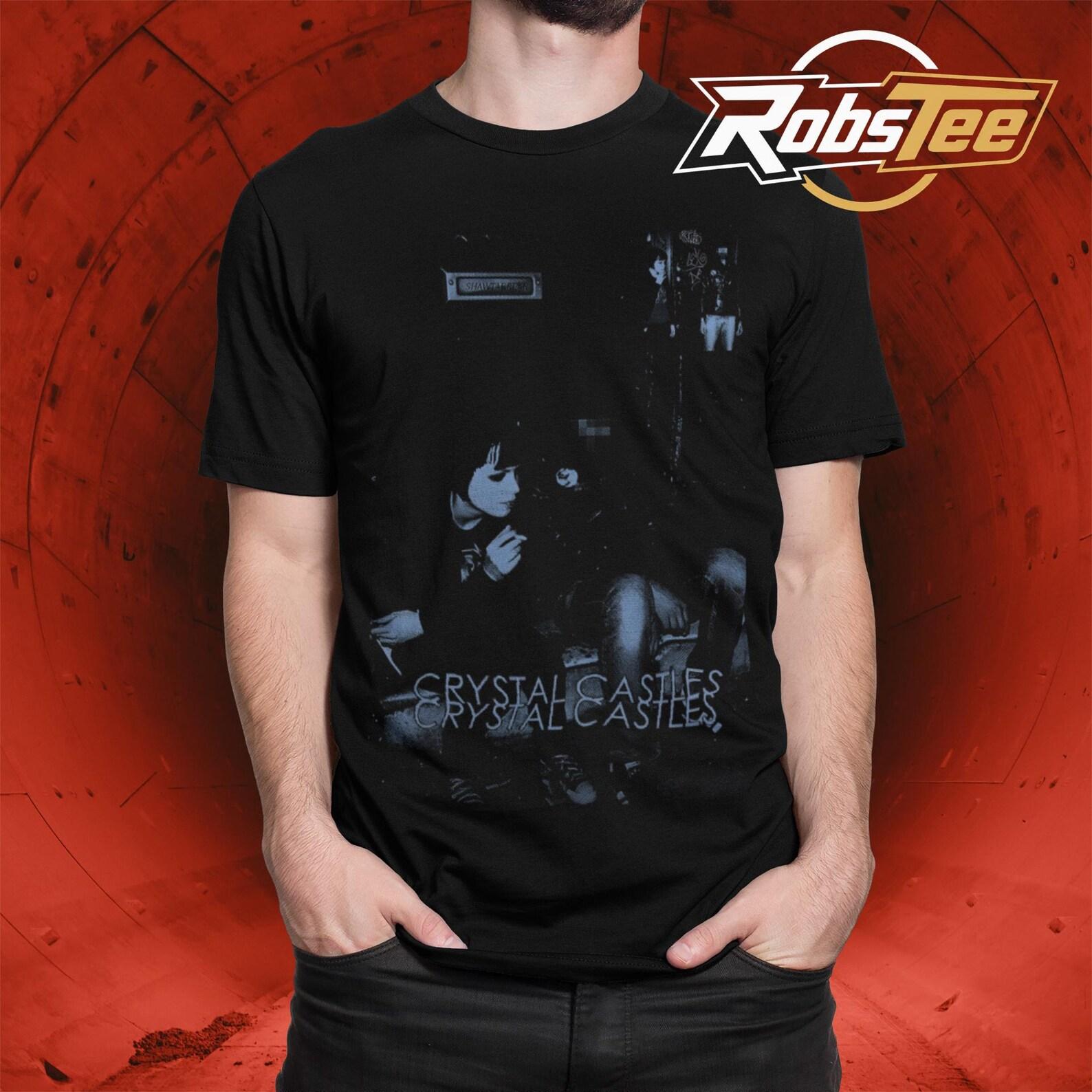 Crystal Castles Shirt, III Album Band Tee, Retro Electronic Music Merch 3XL