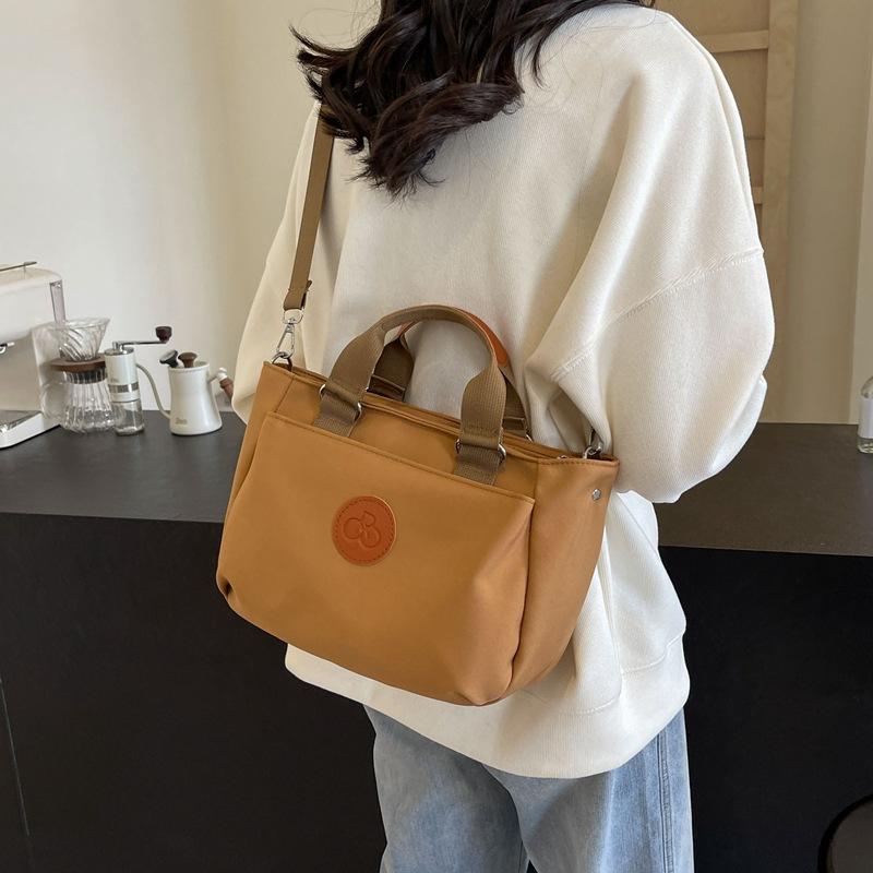 

Женская сумка, повседневная сумка через плечо на одно плечо, сумка из нейлоновой ткани, портативная сумка-ведро