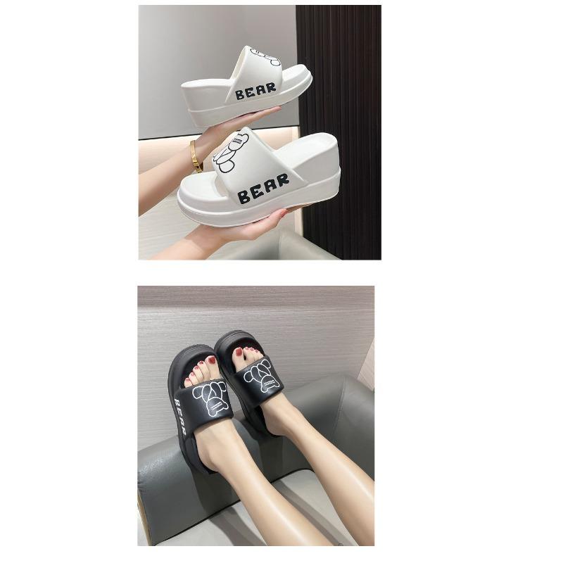 Slippers Female Non-slip Home Soft Bottom Trend Thick Bottom Can Be Worn Outside Sandals Slippers