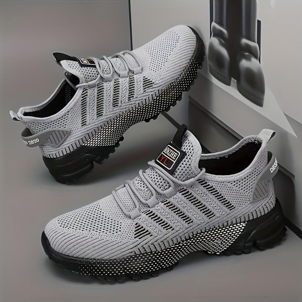MEN'S BREATHABLE AND NON-SLIP SPORTS SHOES - Spring and Summer Casual Fashion Sneakers for Outdoor Activities, Jogging and Park Workouts