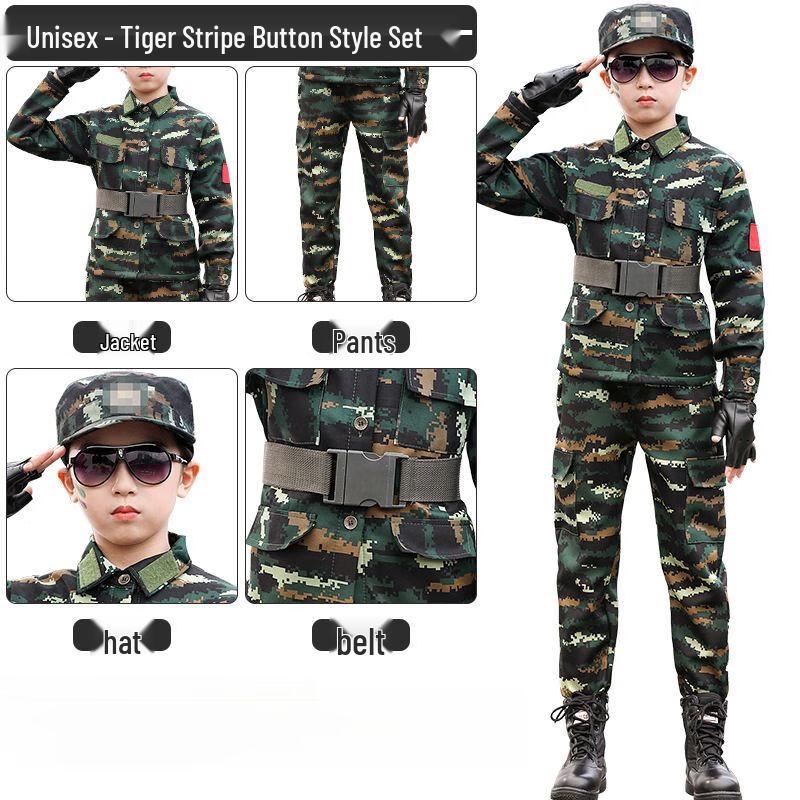 Children s Camouflage Training Suit 120cm