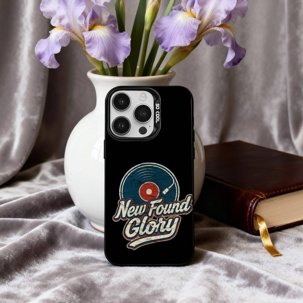 Punk N-New Found Glory Band Phone Case For iPhone17,16,15,14,13,12,11 Plus,Pro Max Candy Silver Plated Inside Cover
