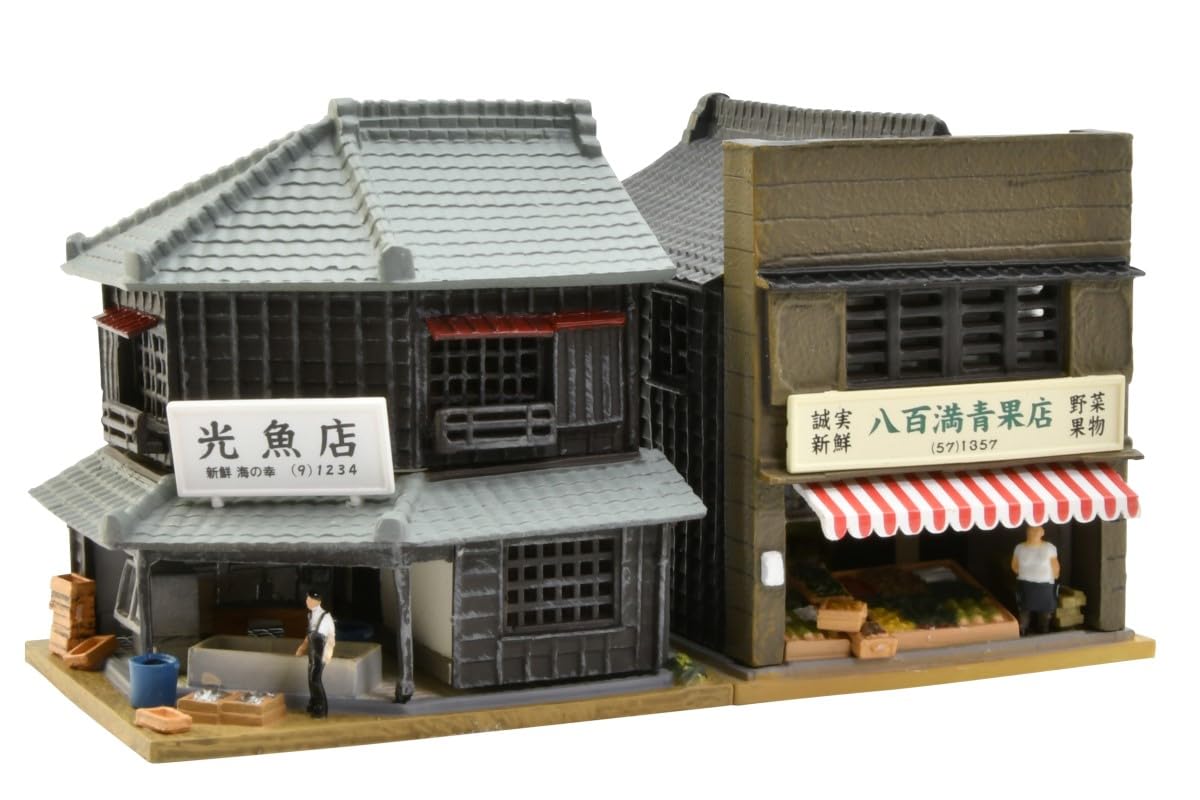 

Tomytec Building Collection Kenkore 191 1R Diorama Supplies 335481 Fishmonger/Greengrocer