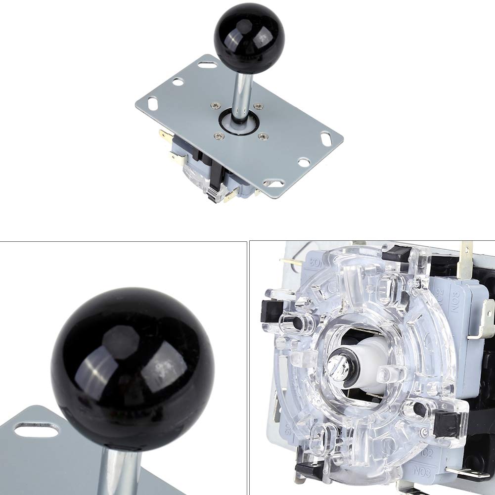 Hilitand Null Forsinkelse Arkadespill DIY Deler Sett med 10 Knapper + PC Spill Svart Joystick + USB-koder for MAME PC [videospill] [videospill]