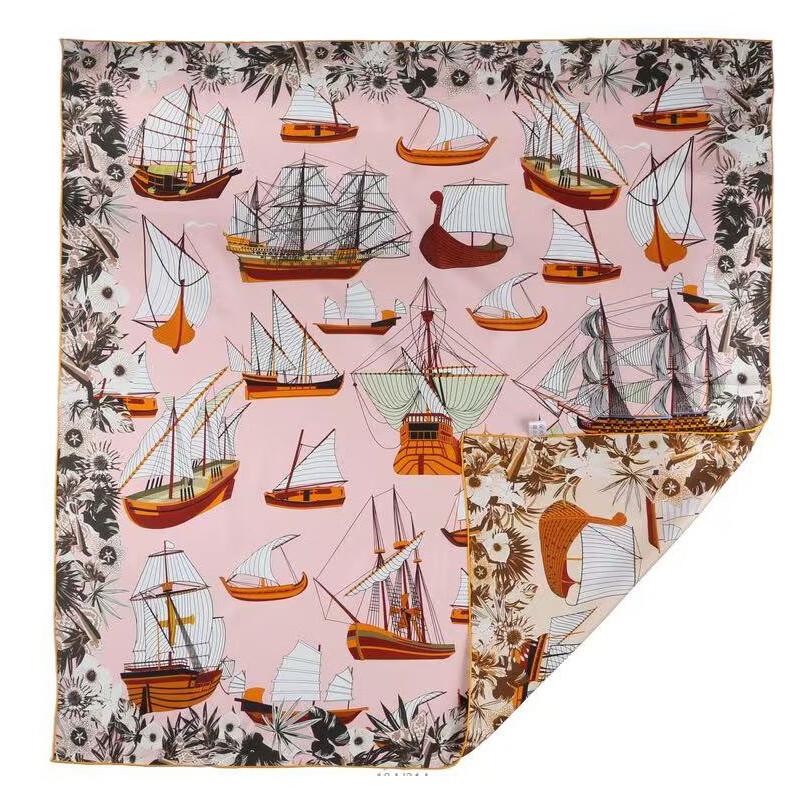 SIYUTANG Horse Stepping On Flowers Double-Sided Silk Scarf