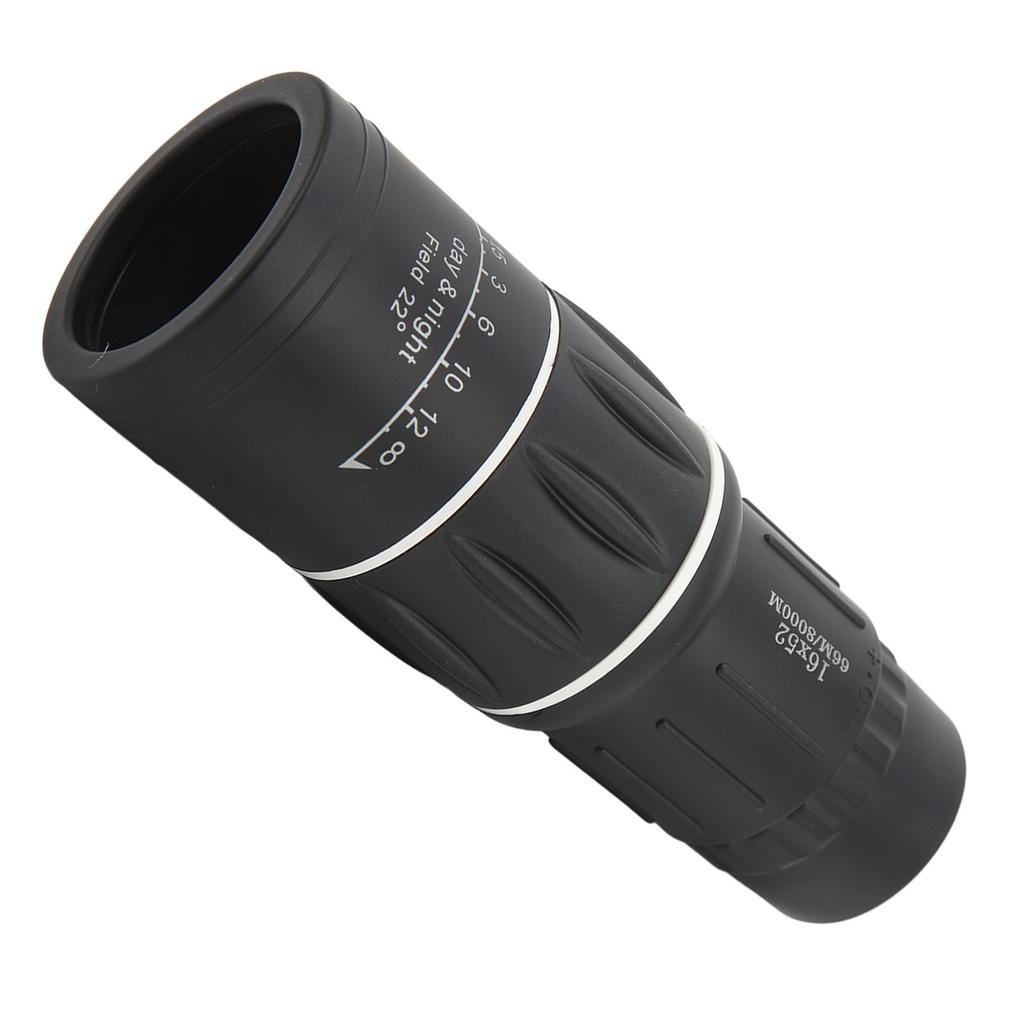 High Definition Ultra Light  Telescope 16x52 Black HD Monoculars Portable  Telescope Black Portable  Telescope