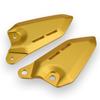LEDISHUN Z900RS Parts Aluminum Heel Plate Guard 1 Pair Fits Z900RS/CAFE (2018-2024) (Gold)