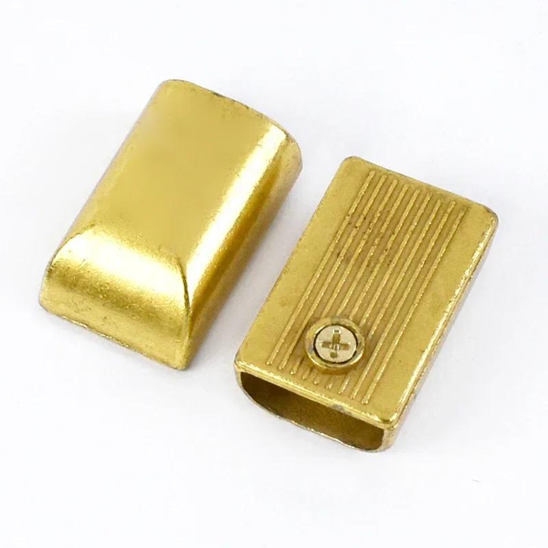 10/20/30Pcs Metal Zipper Stopper Zippers Tail Clip Zip Rope Cord Plug Head Detachable Screw Bag Clasp Sewing Hardware Accessory